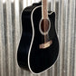 Takamine EF381SC Cutaway 12 String Acoustic Electric Guitar Black & Case Japan #0511