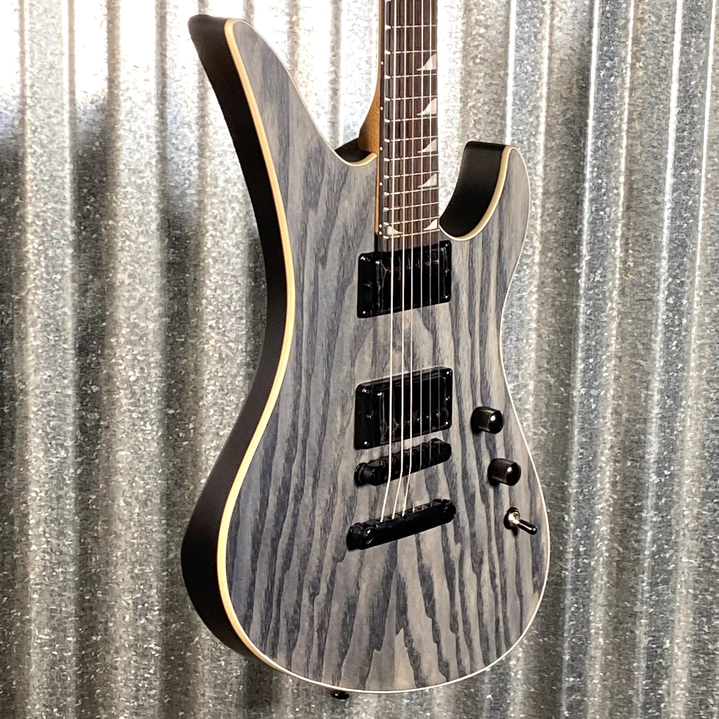 Schecter Avenger Standard Charcoal Satin Guitar #0756