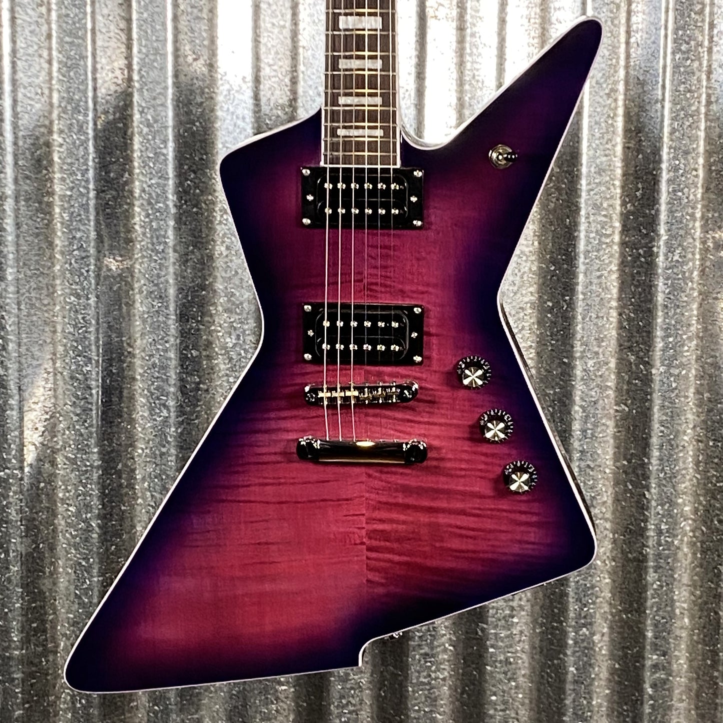 Westcreek Guitars Revenge Explorer Style Transparent Purple #0259 Used