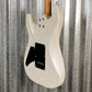 Musi Capricorn Fusion HSS Superstrat Pearl White Guitar #0195 Used