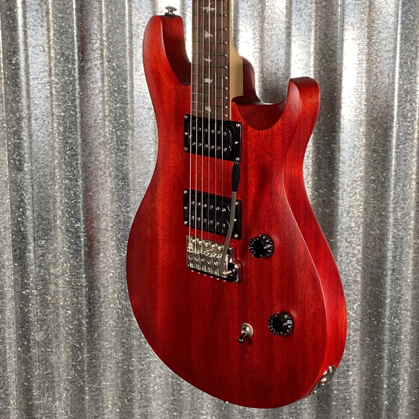 PRS Paul Reed Smith SE CE 24 Standard Guitar & Bag Vintage Cherry Blem #3925