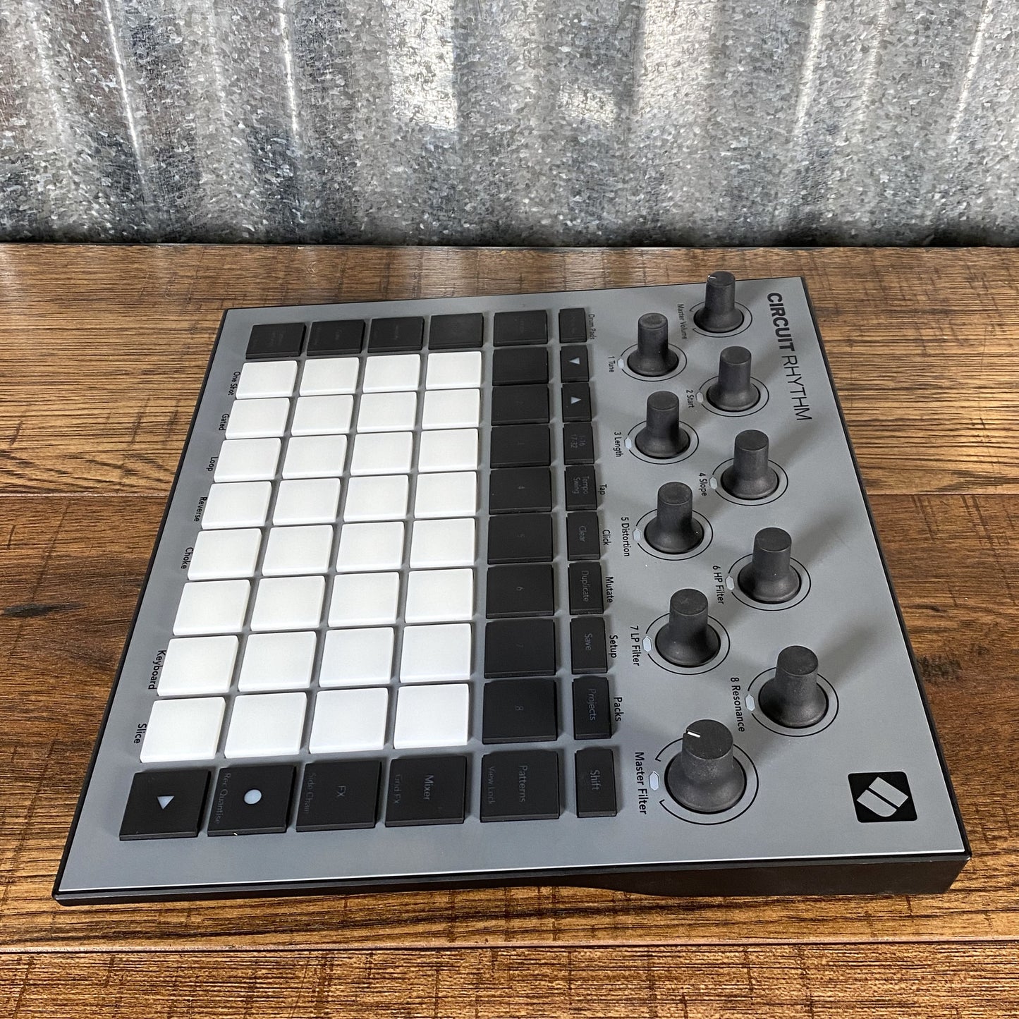 Novation Circuit Rhythm Desktop Sampler Drum Machine & Cover Used