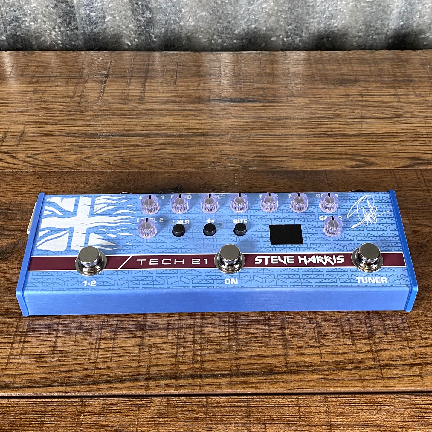 Tech 21 NYC SansAmp Steve Harris Signature SH1 Bass Effect Pedal SH1