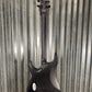 Schecter Omen Elite 6 Charcoal Burl Top Guitar #0948