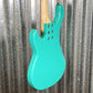 G&L USA LB-100 Belair Green 4 String Bass & Bag LB100 #6110