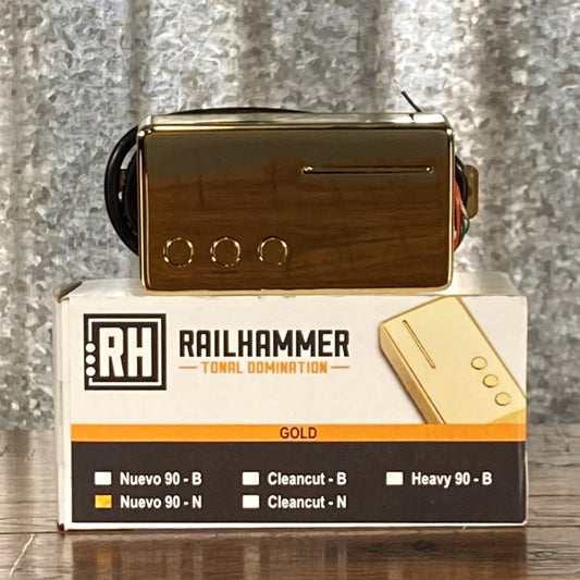 Railhammer Nuevo 90 Neck Gold Humcutter Guitar Pickup