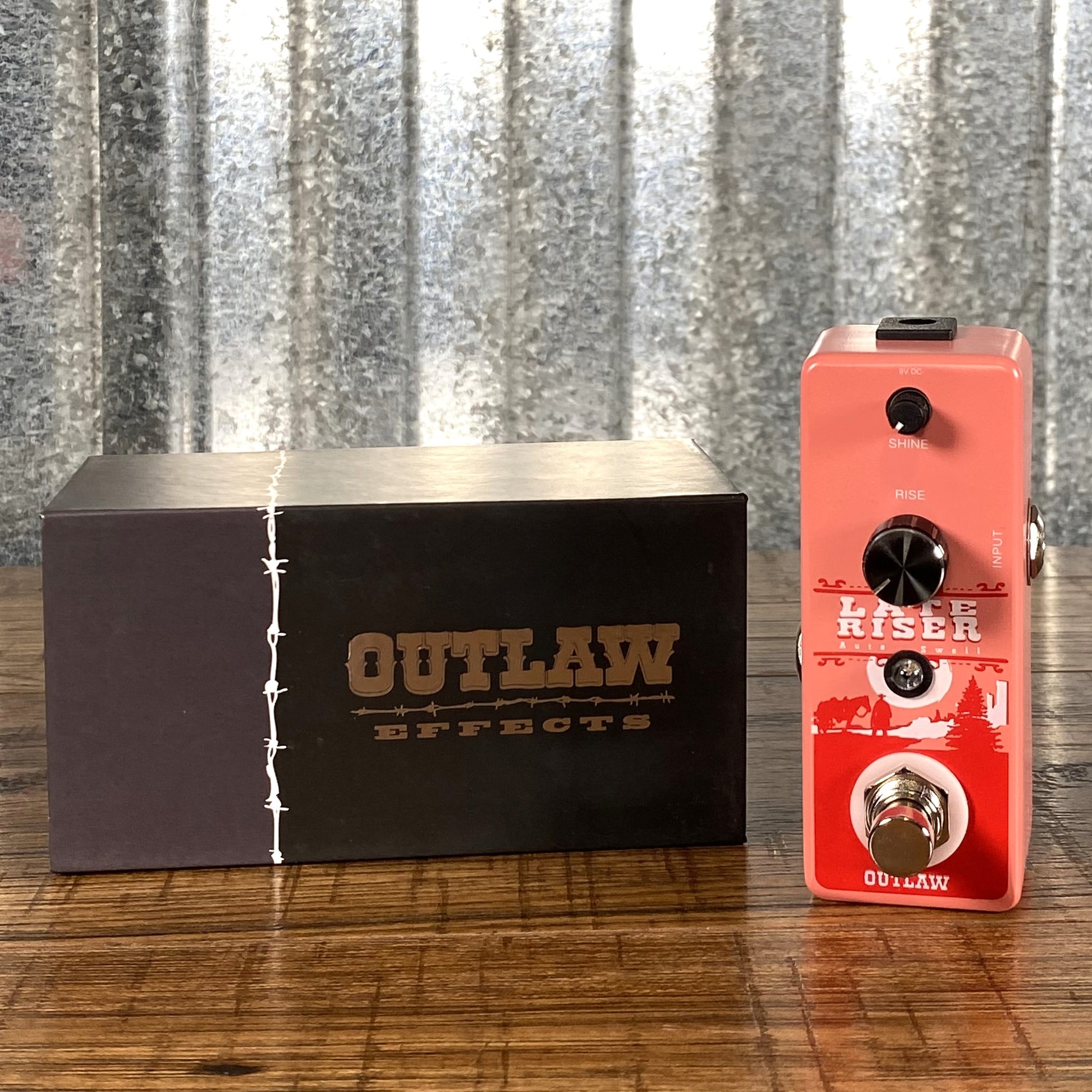 auto volume swell pedal Outlaw Effects Late Riser Auto Volume Swell Guitar Effect Pedal – Specialty Traders
