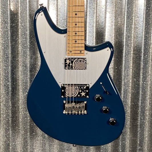 Reverend Billy Corgan Drop Z High Tide Blue Guitar & Case #61265