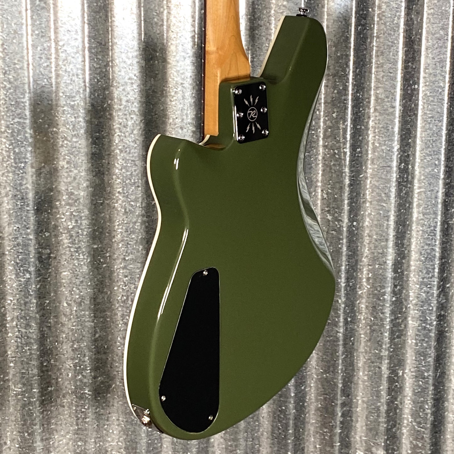 Reverend Descent RA Army Green Baritone Guitar #61220