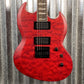 ESP LTD Viper-1000 Evertune See Thru Black Cherry Satin Guitar LVIPER1000ETQMSTBCS #1772 Used