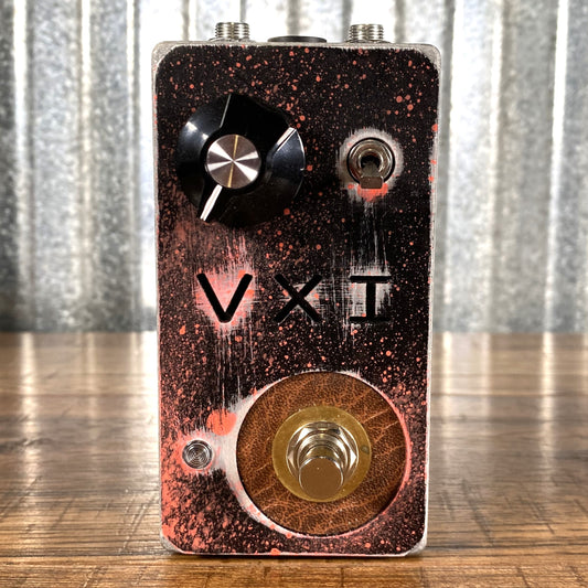 VXI Audio Custom Driftwood Fuzz Guitar Effect Pedal Used