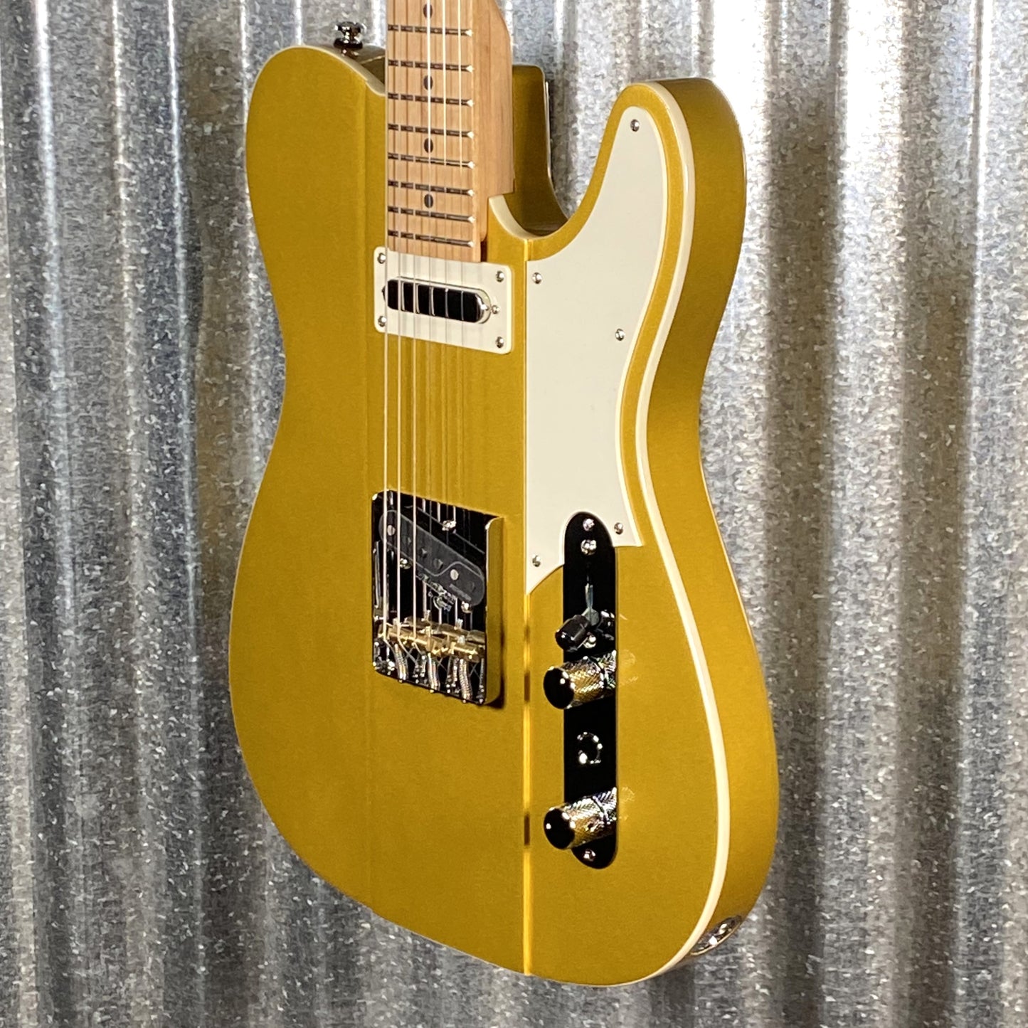 Reverend Greg Koch Gristlemaster Venetian Gold Guitar #63988 Blem