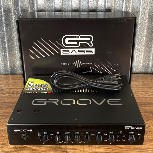 GR Bass Groove 800 Watt Tube Preamp Bass Amplifier Head