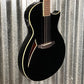 ESP LTD TL-6 Thinline Acoustic Electric Black Guitar LTL6BLK #0681 Used