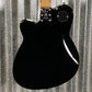 Reverend Double Agent OG Midnight Black Guitar & Bag #54842