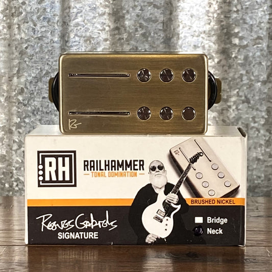 Railhammer Reeves Gabrels Neck Brushed Nickel Guitar Pickup