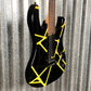 Westcreek Guitars JX-50 HH Strat Style Yellow Stripe #0048 Used