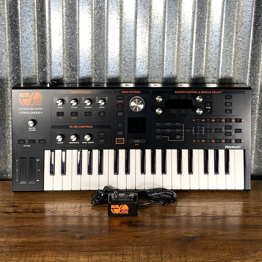 ASM Ashun Sound Machines Hyrdrasynth Explorer 37 Key Synthesizer Used