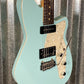 Reverend Double Agent W Chronic Blue Guitar & Case #3527