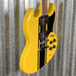 Westcreek Guitars Racer SG Offset Style Bumble-B Yellow #0040 Used