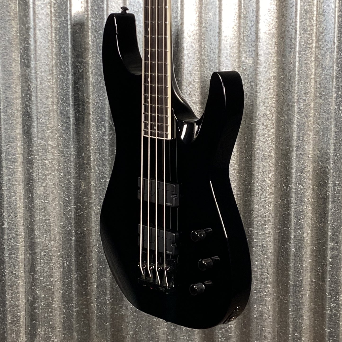 ESP LTD M-1004 4 String Bass Black LM1004BLK #1256 Used