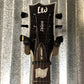 ESP LTD EC-1000 Evertune Flame See Thru Black Seymour Duncan Guitar EC1000ETFMSTBLK #2537 Used