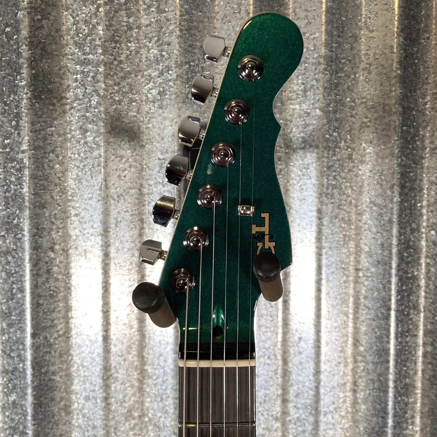 G&L USA Legacy HH RMC Emerald Green Metallic Guitar & Case #0297 Used