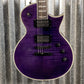 ESP LTD EC-1000 Eclipse Seymour Duncan See Thru Purple Guitar LEC1000FMSTP #3098 Used