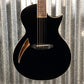 ESP LTD TL-6 Thinline Acoustic Electric Black Guitar LTL6BLK #1100 Used