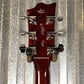 Reverend Limited Edition Manta Ray Semi Hollow Body Archtop Vintage Clear Natural Guitar #15 Blem