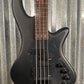 Schecter Stiletto Stealth-4 4 String Bass Satin Black #0253