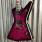 Westcreek Guitars Revenge Explorer Style Transparent Purple #0558 Used