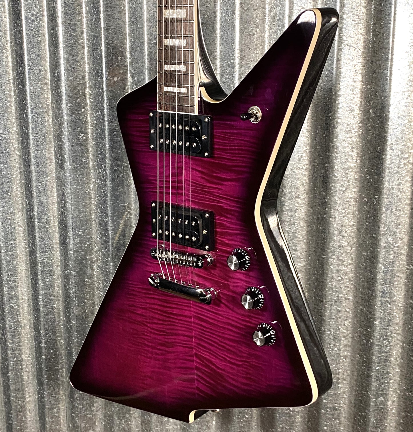 Westcreek Guitars Revenge Explorer Style Transparent Purple #0558 Used