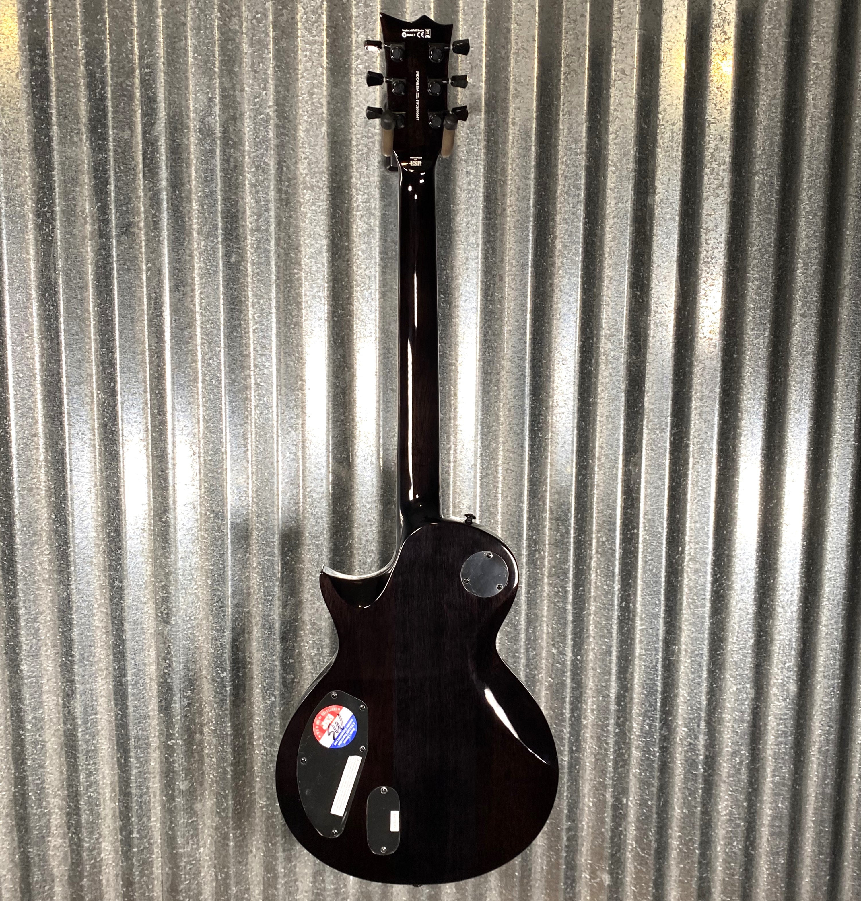 ESP LTD EC-1000 Piezo Bridge Quilt Top See Through Black