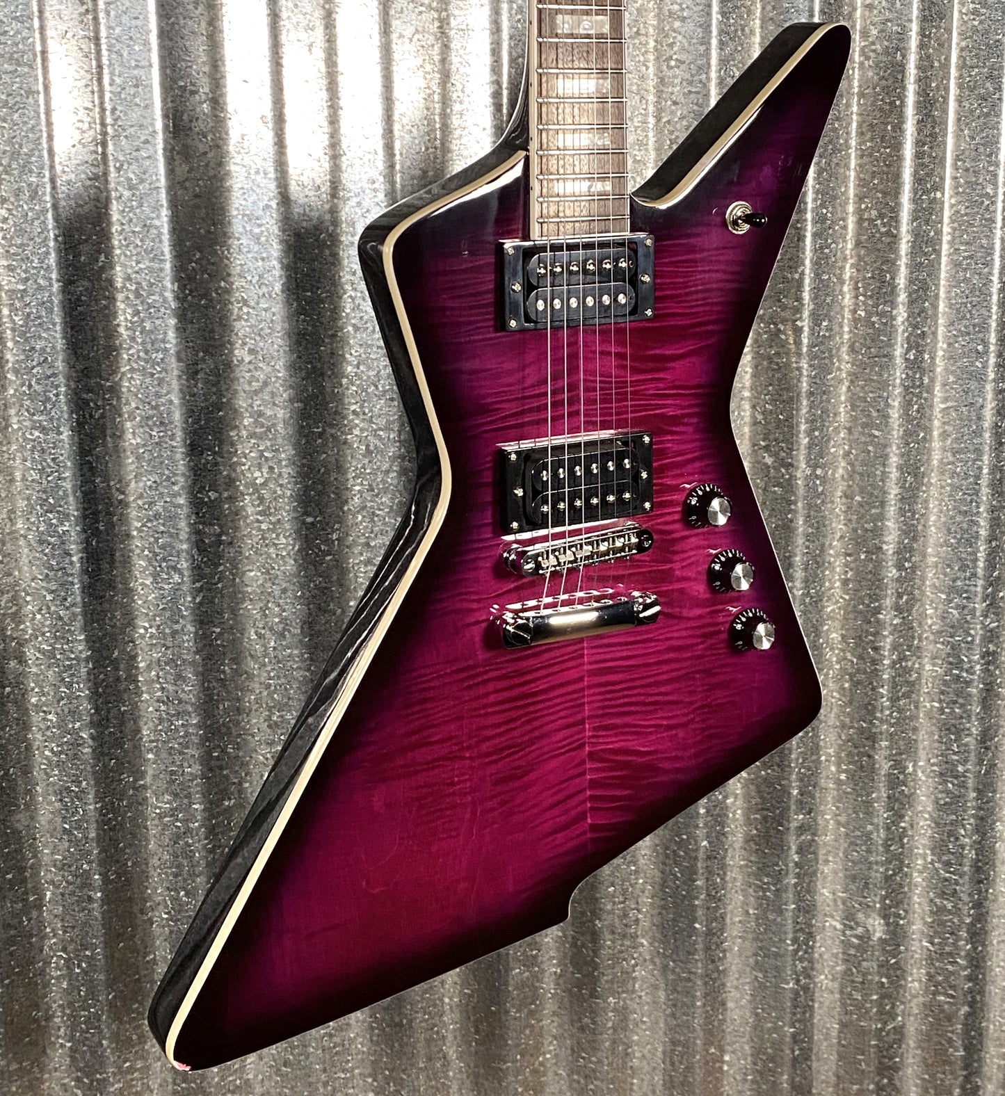 Westcreek Guitars Revenge Explorer Style Transparent Purple #0558 Used