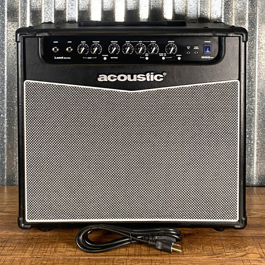 Acoustic G100FX 1x12" 100 Watt 2 Channel Reverb Delay Chorus Effects Guitar Amplifier Combo Used