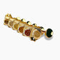 True Lok TK-7105-002 Vintage Style Locking Tuners 6 In Line Gold