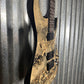 Schecter Omen Elite 6 Charcoal Burl Top Guitar #0948