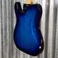 G&L USA Fullerton Deluxe ASAT Special Blueburst Guitar & Bag #7053 Used