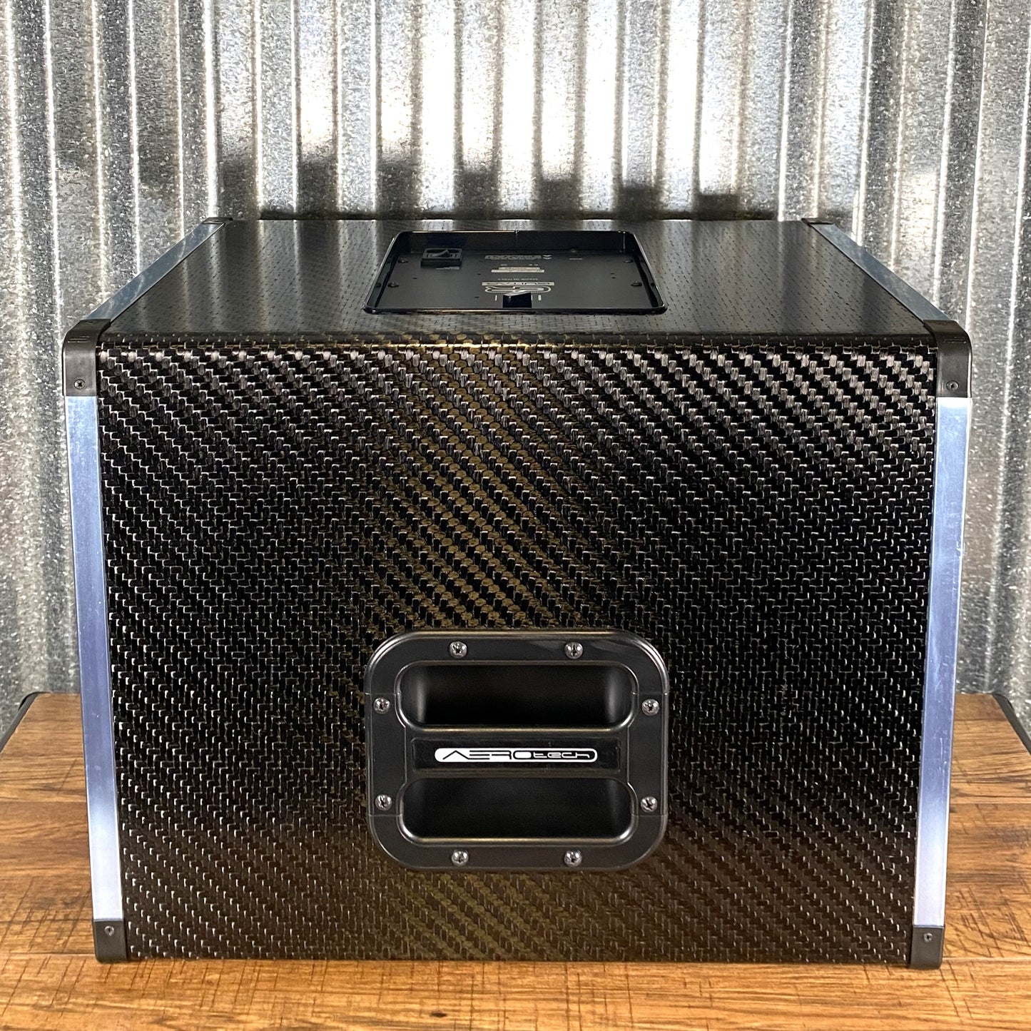 GR Guitar AT G112A FRFR Flat Response 1x12" Active 300 Watt Carbon Fiber Guitar Amplifier Speaker Cabinet