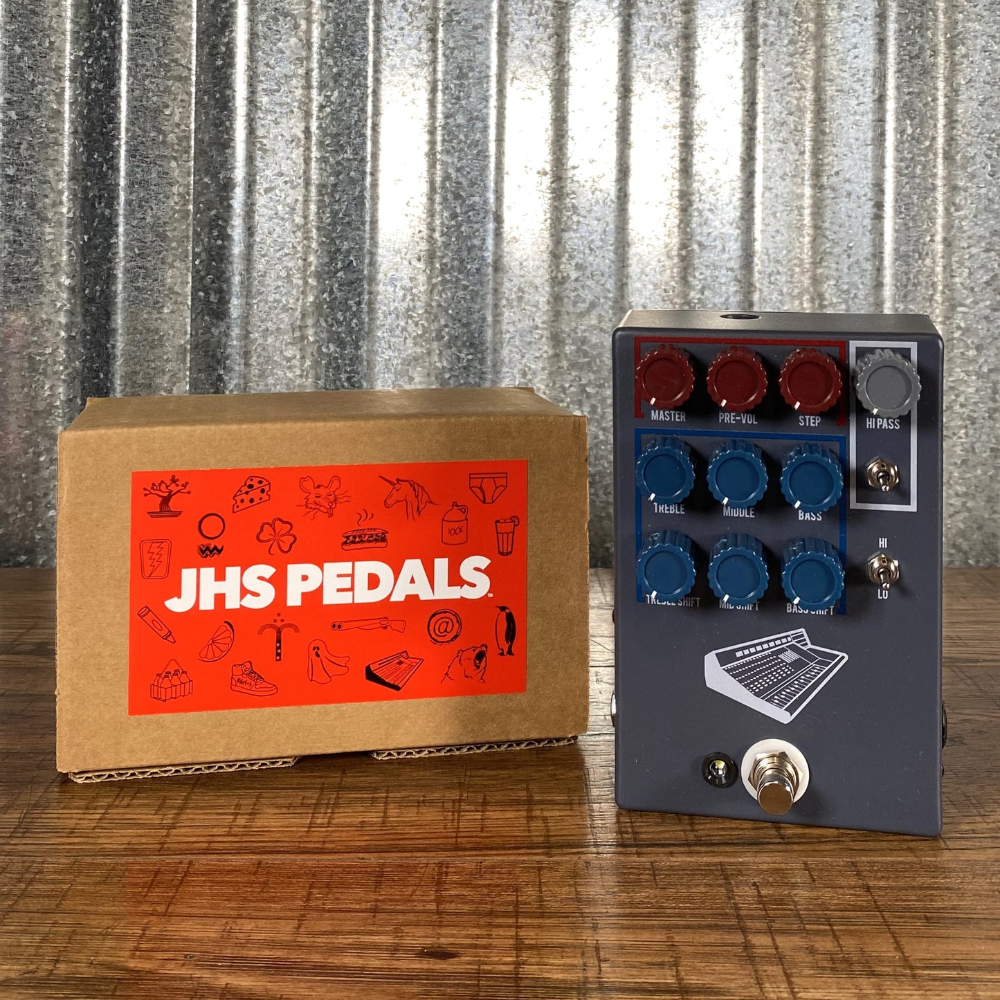 color box pedal JHS Pedals Colour Box V2 10 Year Anniversary Preamp Guitar Effect Peda – Specialty Traders