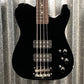 G&L USA Fullerton Deluxe ASAT 4 String Bass Jet Black & Bag #8120