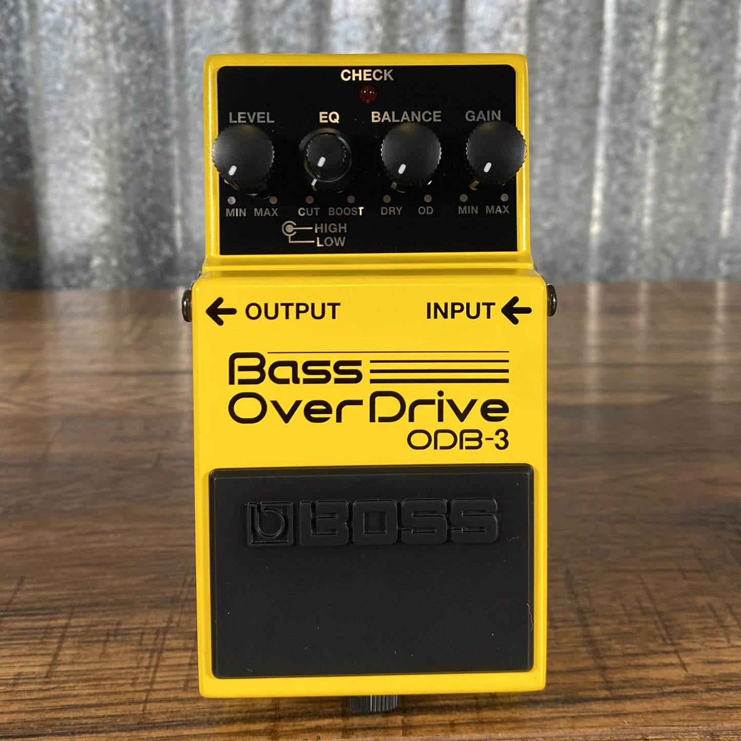 Boss ODB-3 Bass Overdrive Effect Pedal Used