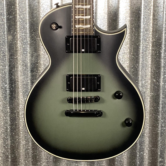 ESP LTD BK-600 Bill Kelliher Military Green Sunburst Satin Seymour Duncan Guitar & Case LBK600MGSBSD B Stock #0407