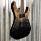 Schecter C-1 Standard Black Fade Burst Burl Guitar #0031