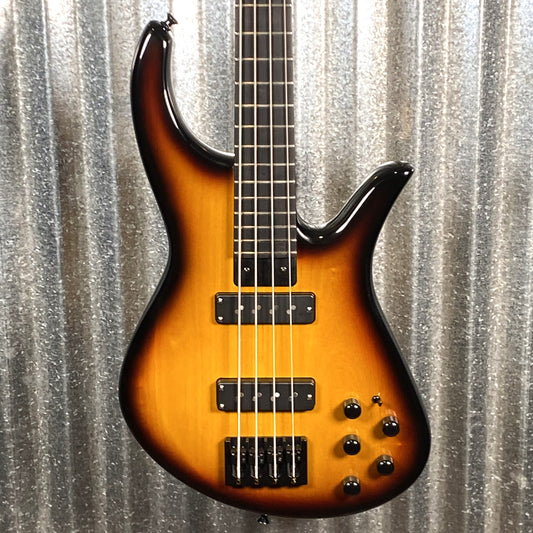 The Groove Shoppe GS4 4 String Bass 3 Tone Sunburst & Bag #0001 Used