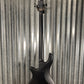 Schecter Stiletto Stealth-4 4 String Bass Satin Black #0253