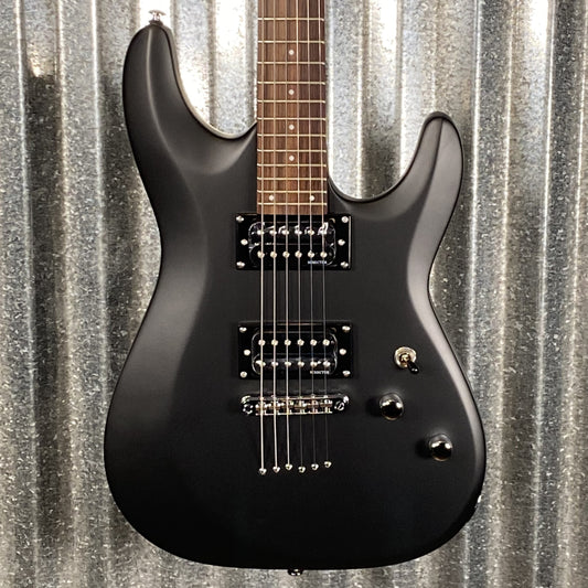 Schecter C-6 Deluxe Satin Black Guitar #0070