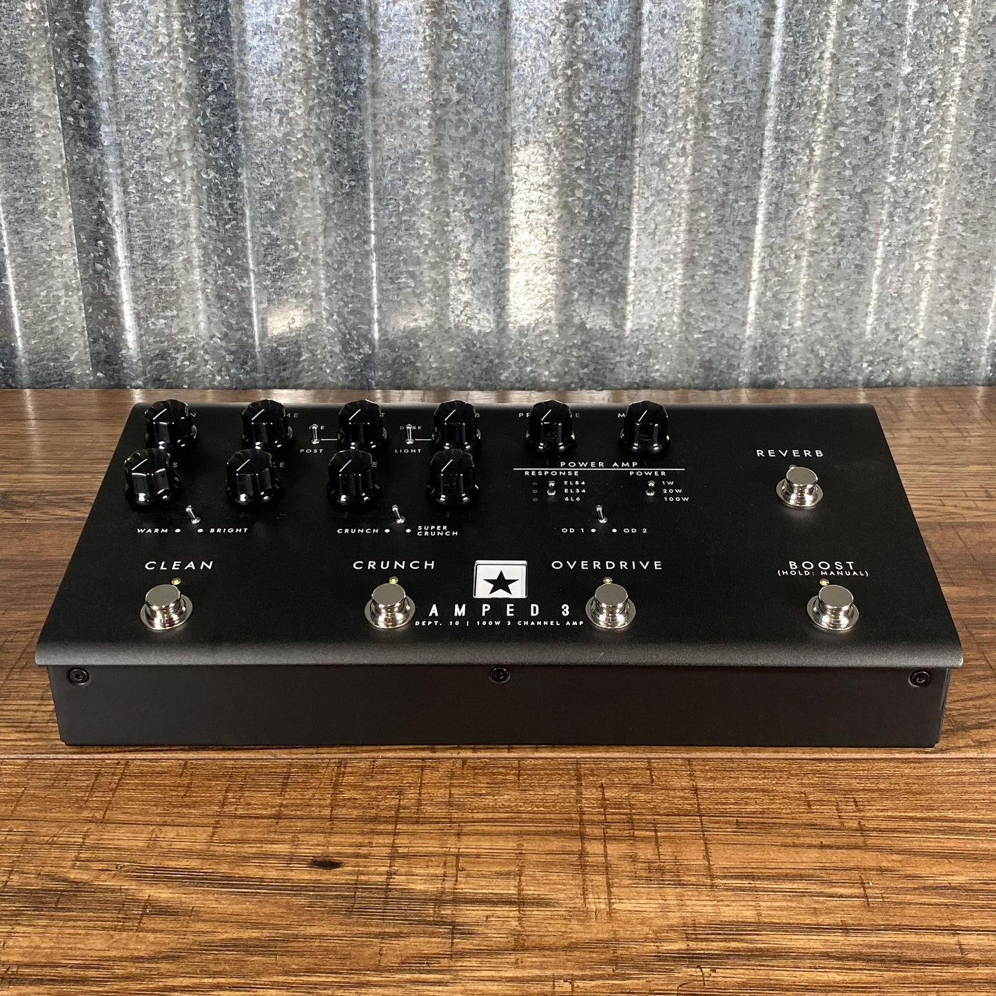 Blackstar Amped 3 100 Watt 3 Channel Reverb Amplifier Guitar Effect Pedal