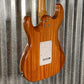 Jet JS600TRS HSS Strat Style Guitar Flame Top Transparent Red Fade #0003 Blem